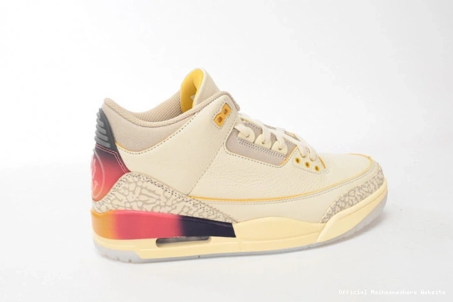 Official Maikesneakers Air Medellin Balvin Sunset 3 Jordan J x FN0344-901 0723